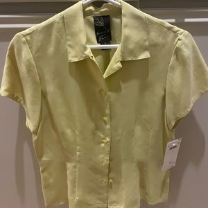 Dana B and Karen by Dana Buchman 100% silk blouse size 4